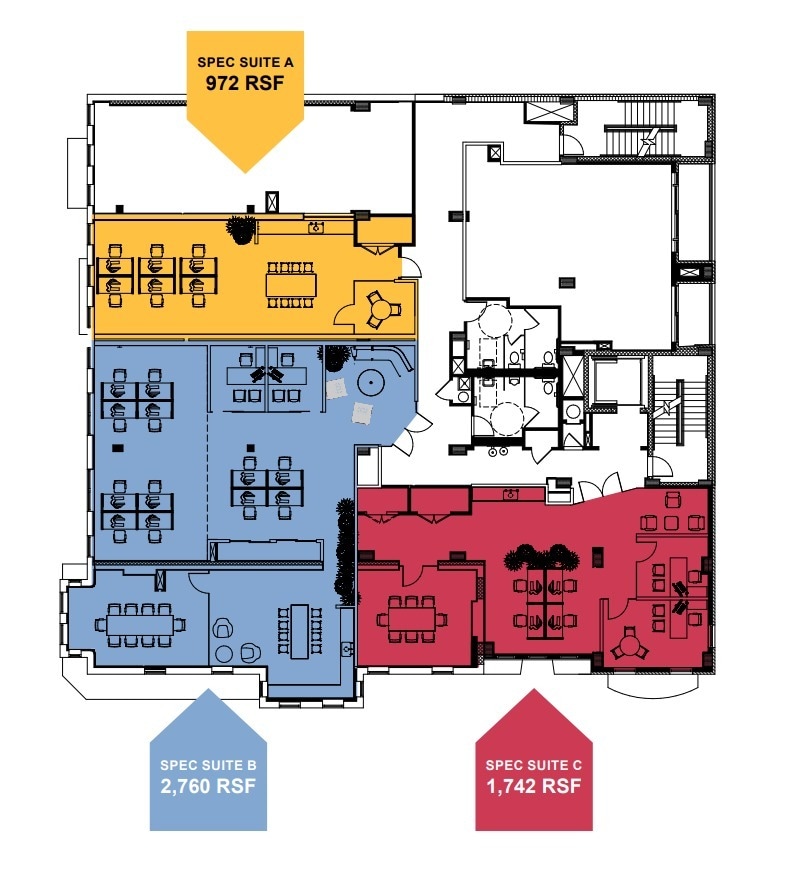 1301 9th St NW, Washington, DC en alquiler Plano de la planta- Imagen 1 de 1