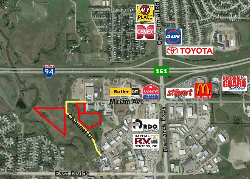 Channel Dr & Miriam Ave, Bismarck, ND en venta - Otros - Imagen 1 de 4