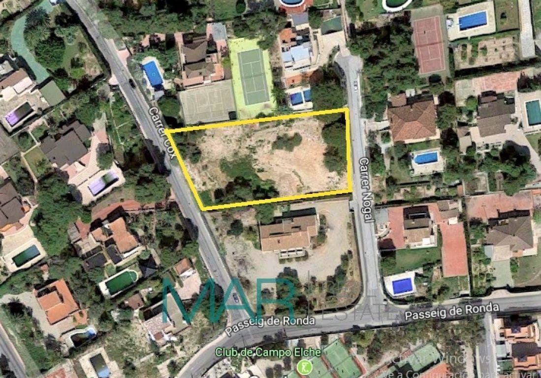 Terreno en Elche, Alicante en venta Vista aérea- Imagen 1 de 2