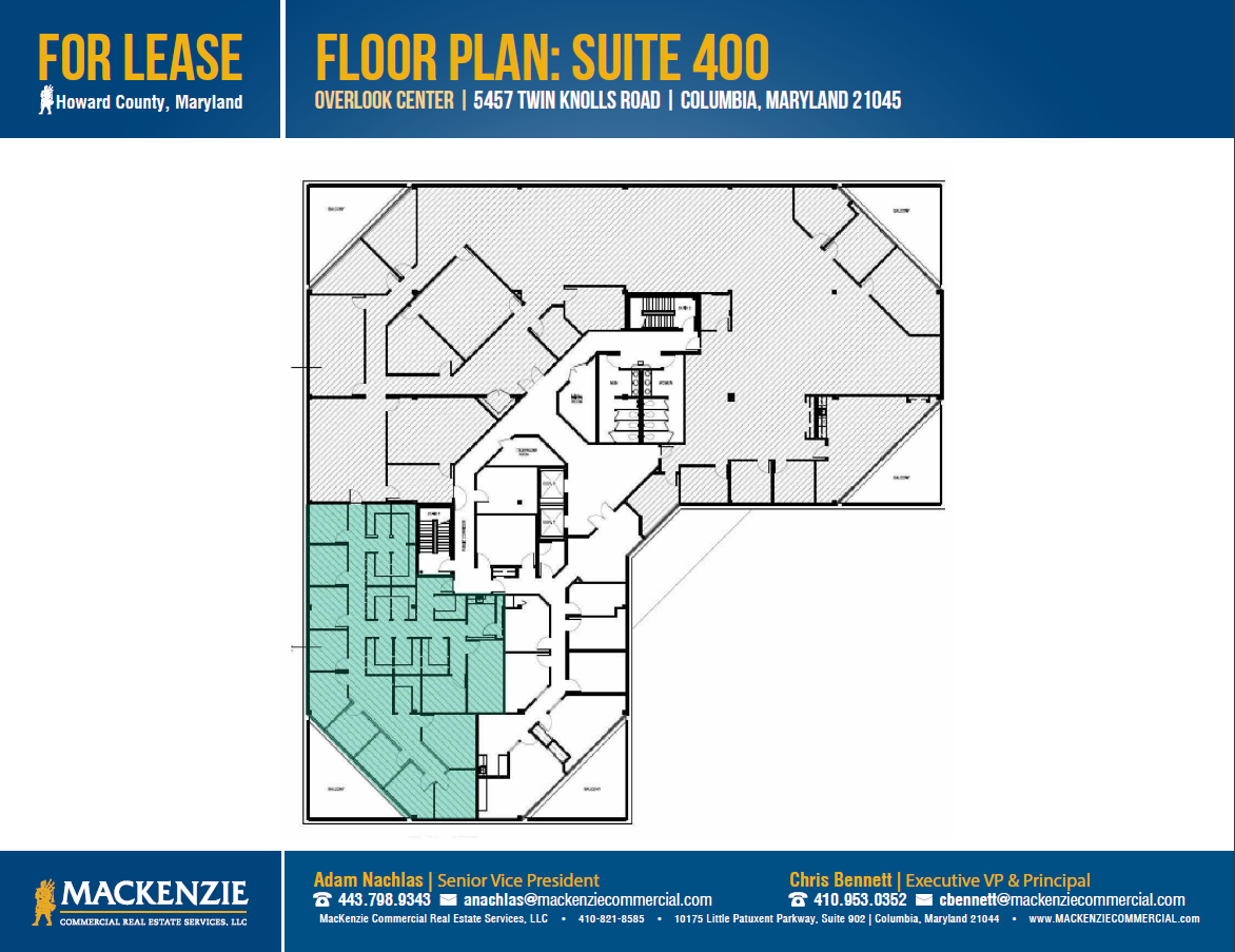 5457 Twin Knolls Rd, Columbia, MD en alquiler Plano de la planta- Imagen 1 de 1