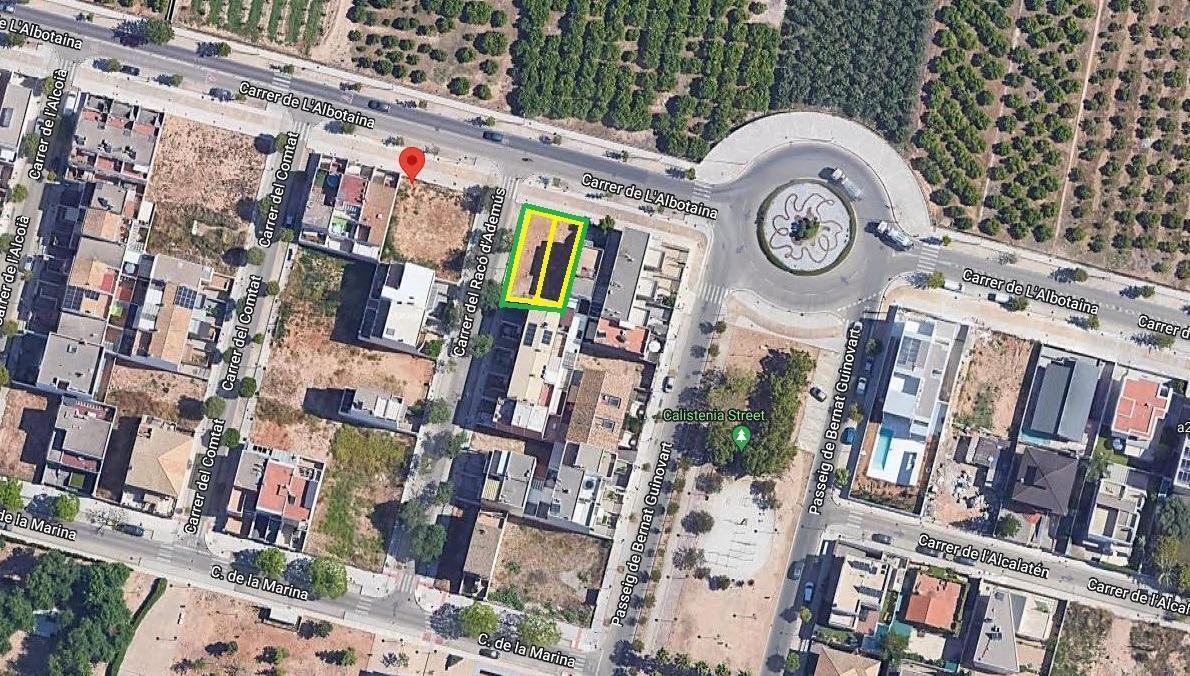 Rambla d'Algemesí, 78, Algemesí, Valencia en venta Plano de la planta- Imagen 1 de 2