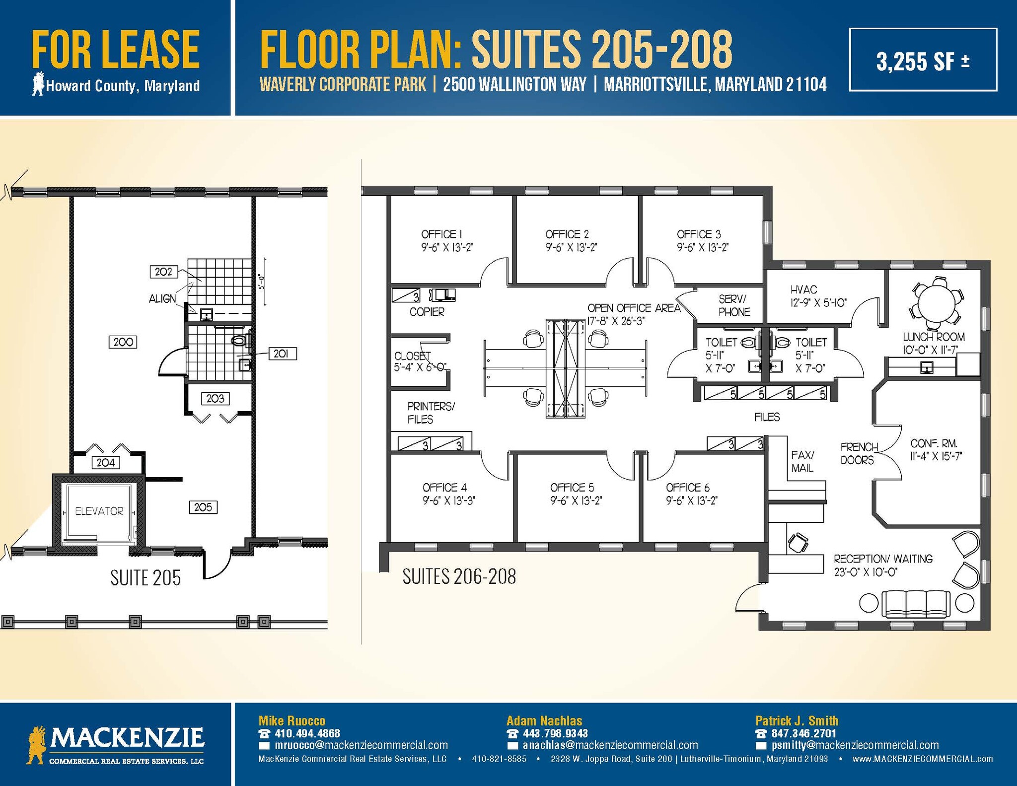 2500 Wallington Way, Marriottsville, MD en alquiler Plano de la planta- Imagen 1 de 1