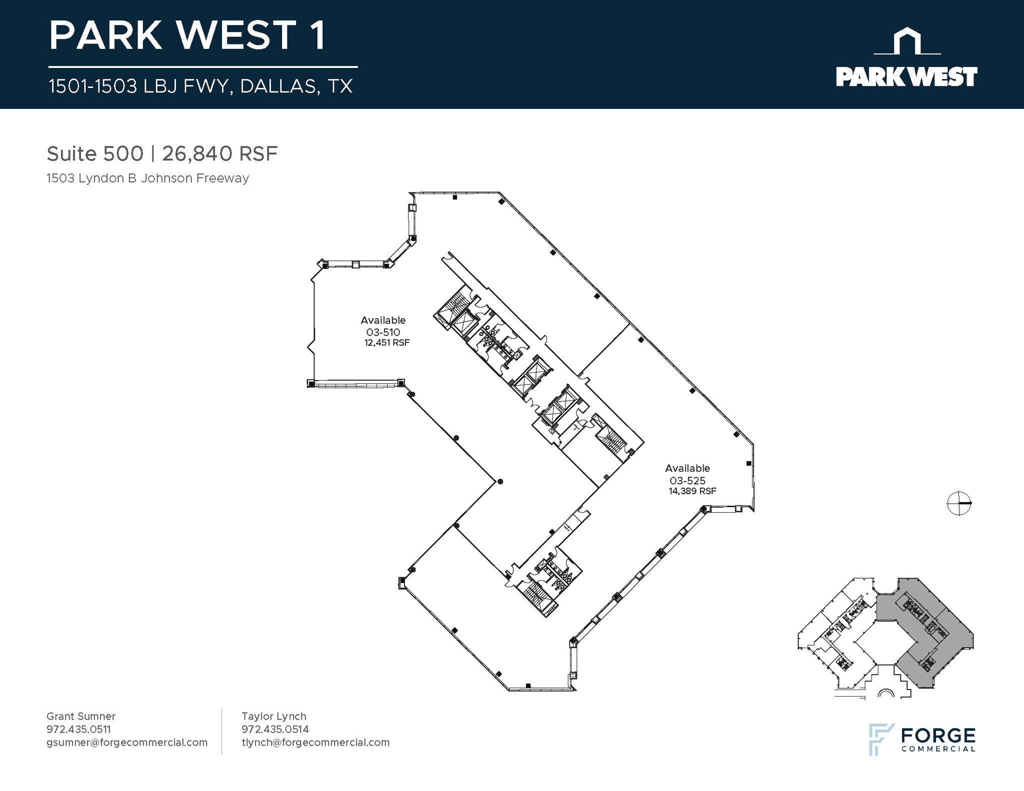 1501-1507 Lyndon B Johnson Fwy, Dallas, TX en alquiler Plano de la planta- Imagen 1 de 1