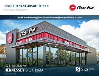 Más detalles para 302 E Jack Choate Ave, Hennessey, OK - Locales en venta