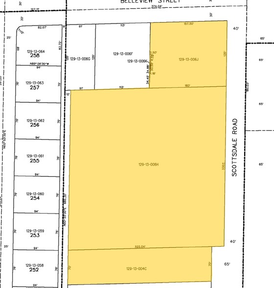 1200 N Scottsdale Rd, Scottsdale, AZ en venta - Plano de solar - Imagen 3 de 3