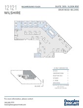 12121 Wilshire Blvd, Los Angeles, CA en alquiler Plano de la planta- Imagen 1 de 1