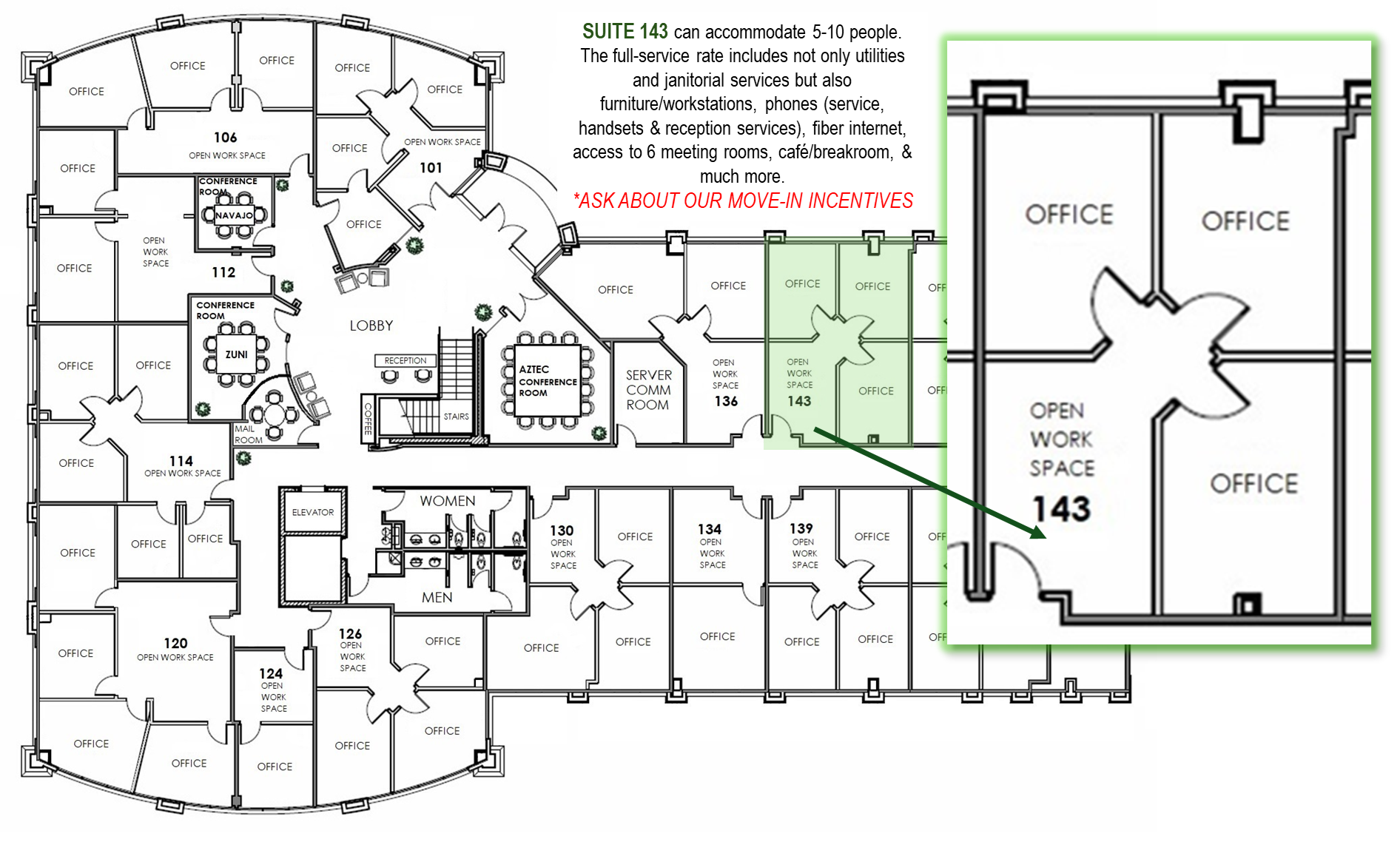 9375 E Shea Blvd, Scottsdale, AZ en alquiler Plano de la planta- Imagen 1 de 1