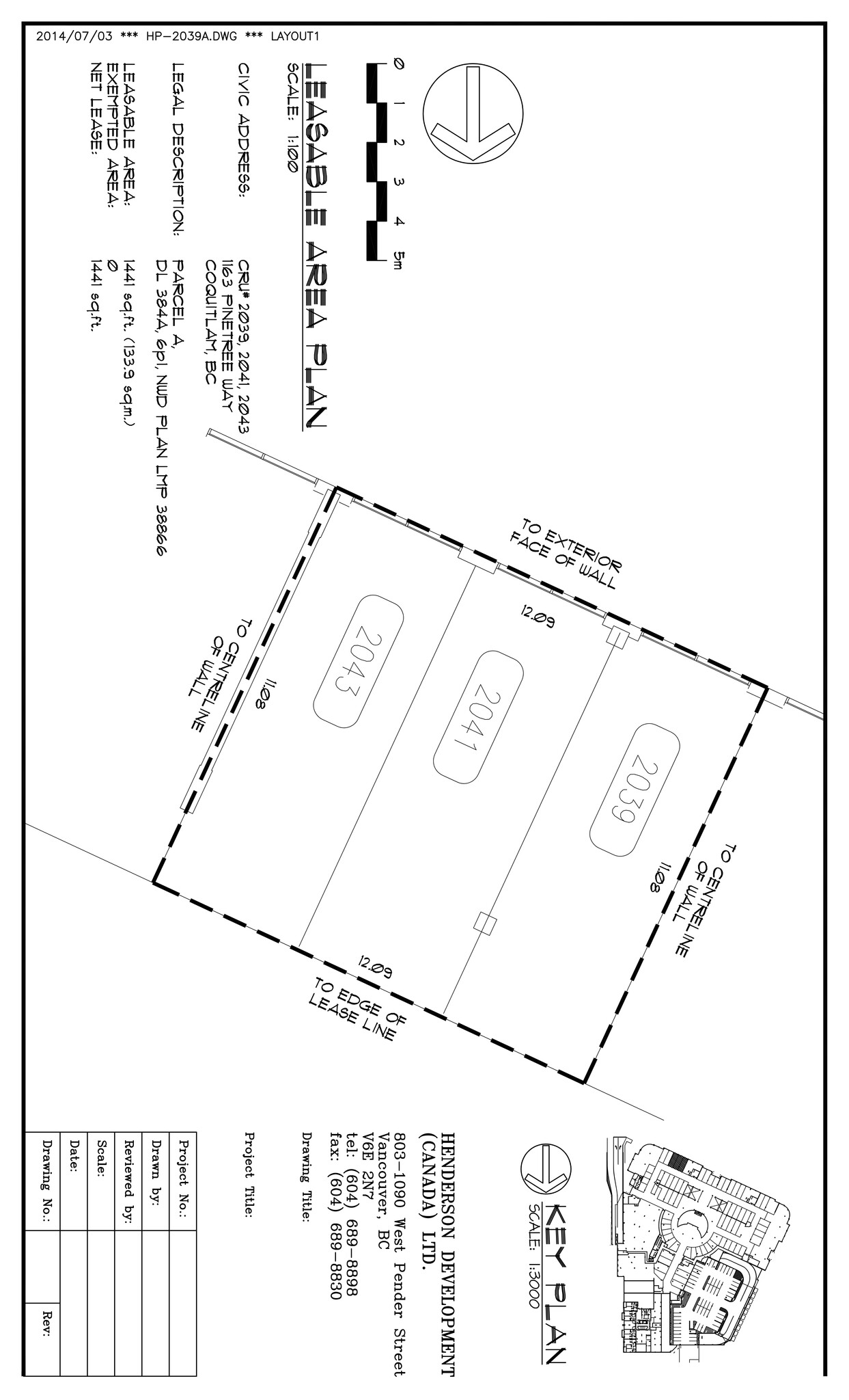 1163 Pinetree Way, Coquitlam, BC en alquiler Plano del sitio- Imagen 1 de 1