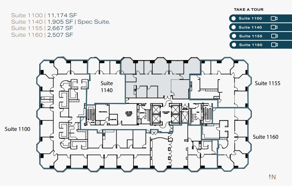 550 W C St, San Diego, CA en alquiler Plano de la planta- Imagen 1 de 1