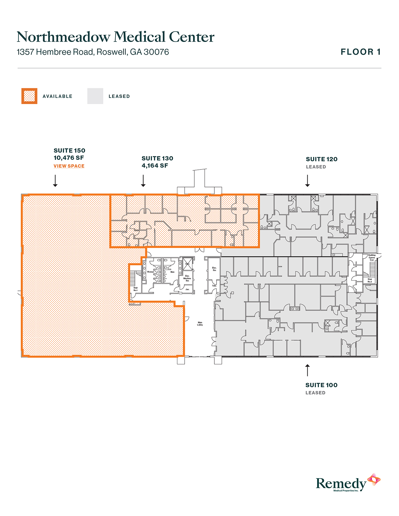 1357 Hembree Rd, Roswell, GA en alquiler Plano de la planta- Imagen 1 de 1