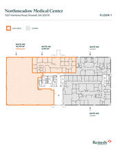 1357 Hembree Rd, Roswell, GA en alquiler Plano de la planta- Imagen 1 de 1