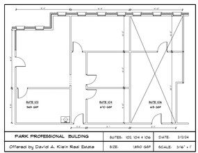 2200 W Hamilton St, Allentown, PA en alquiler Plano de la planta- Imagen 1 de 1