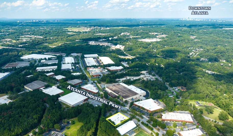 3400 Atlanta Industrial Pky NW, Atlanta, GA en alquiler - Vista aérea - Imagen 2 de 4