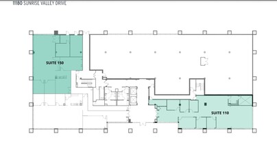 11190 Sunrise Valley Dr, Reston, VA en alquiler Plano de la planta- Imagen 1 de 1