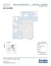 8920 Wilshire Blvd, Beverly Hills, CA en alquiler Plano de la planta- Imagen 1 de 1