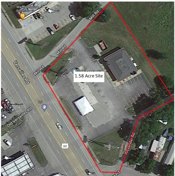 1620 Versailles Rd, Frankfort, KY en alquiler - Vista aérea - Imagen 1 de 2