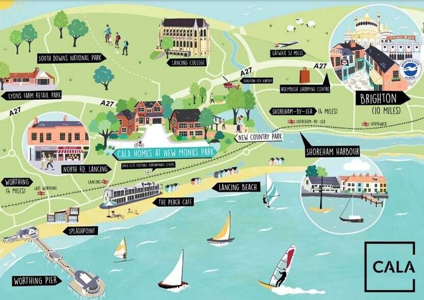 19 Brown Meadow Way, Lancing en alquiler - Foto del edificio - Imagen 3 de 5