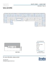 9665 Wilshire Blvd, Beverly Hills, CA en alquiler Plano de la planta- Imagen 1 de 1