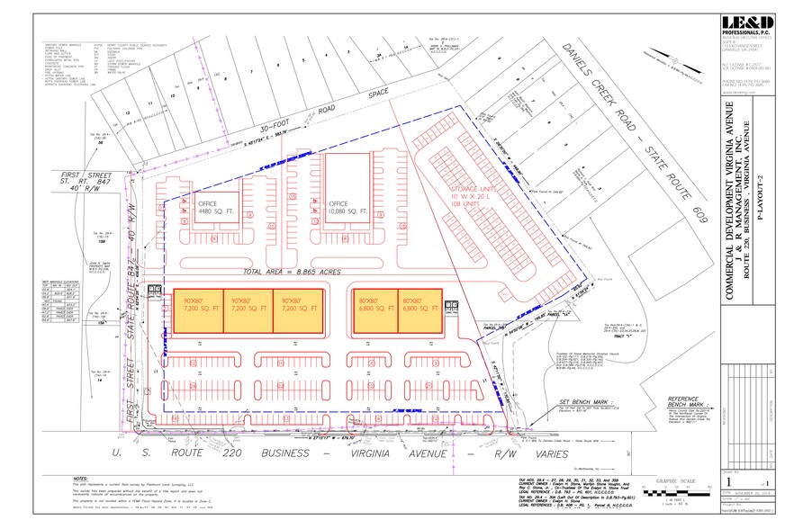 3132 Virginia Ave, Collinsville, VA en alquiler - Plano del sitio - Imagen 3 de 8