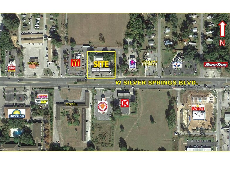 3535 W Silver Springs Blvd, Ocala, FL en venta - Vista aérea - Imagen 1 de 10