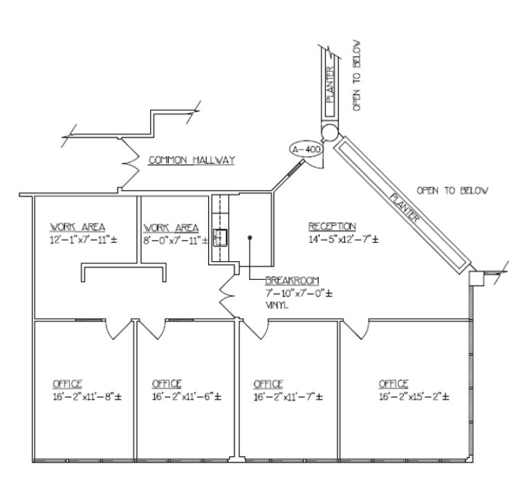 8500 Menaul Blvd NE, Albuquerque, NM en alquiler Plano de la planta- Imagen 1 de 1