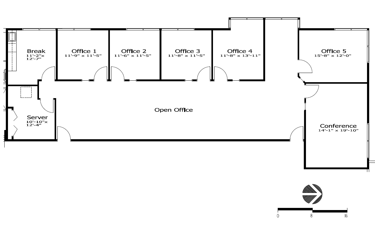 701 University Ave, Sacramento, CA en alquiler Plano de la planta- Imagen 1 de 1