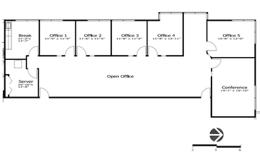 701 University Ave, Sacramento, CA en alquiler Plano de la planta- Imagen 1 de 1