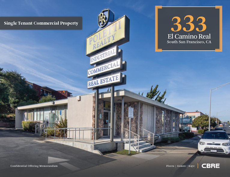 333 El Camino Real, South San Francisco, CA en venta - Foto del edificio - Imagen 1 de 4