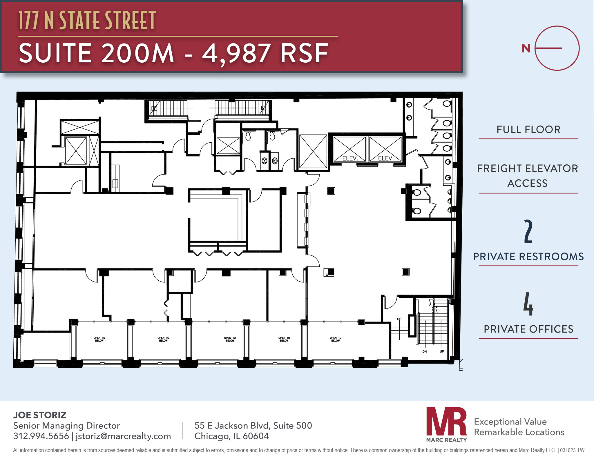 177-191 N State St, Chicago, IL en alquiler Plano de la planta- Imagen 1 de 13