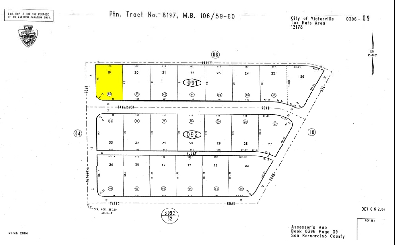 15330 Tamarack Dr, Victorville, CA en alquiler - Plano de solar - Imagen 2 de 14