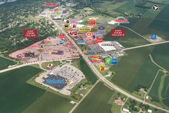 3300 Veterans Dr, Pekin, IL - VISTA AÉREA  vista de mapa