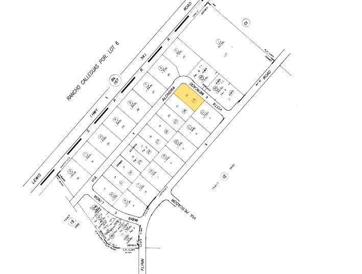 930 Via Alondra, Camarillo, CA en alquiler - Plano de solar - Imagen 2 de 3