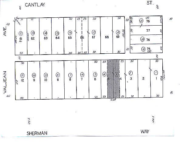 16119 Sherman Way, Van Nuys, CA en alquiler - Plano de solar - Imagen 2 de 2