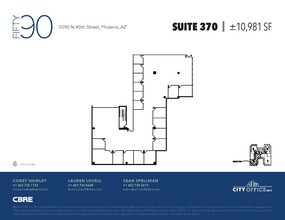 5090 N 40th St, Phoenix, AZ en alquiler Plano de la planta- Imagen 1 de 1