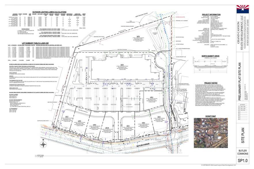 1602 E Butler Ave, Flagstaff, AZ en venta - Plano del sitio - Imagen 2 de 2