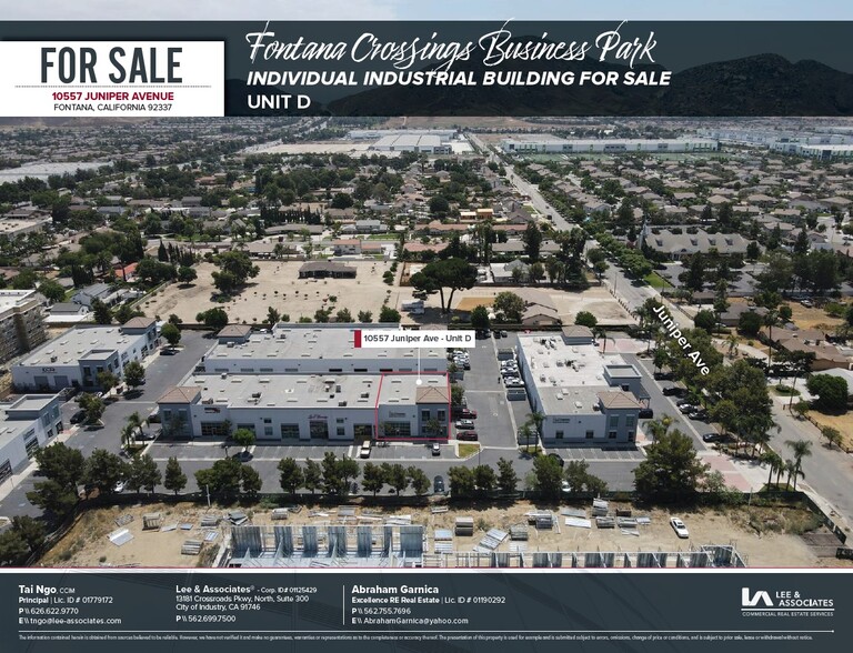 10557 Juniper Ave, Fontana, CA en venta - Foto del edificio - Imagen 2 de 3