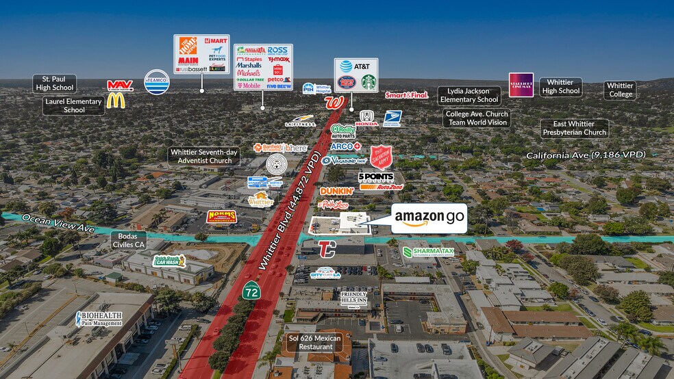 14249 Whittier Blvd, Whittier, CA en venta - Foto del edificio - Imagen 3 de 5