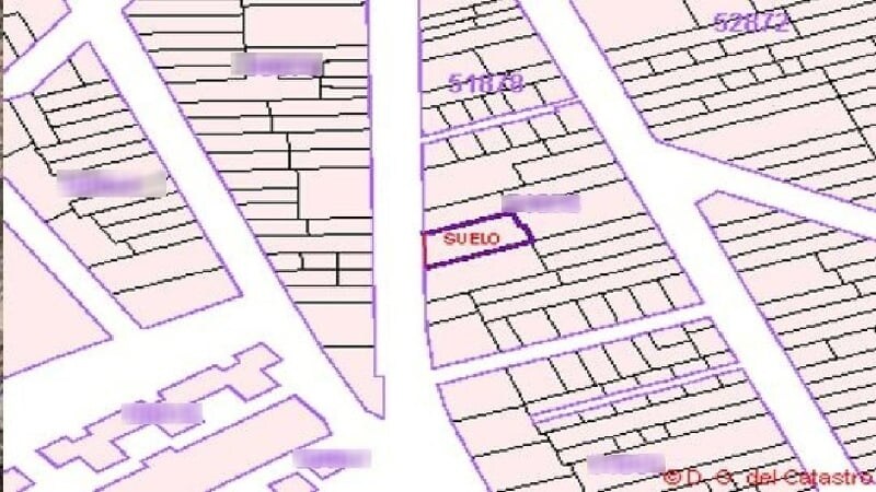 Carrer de Víctor Balaguer, 6, Badalona, Barcelona en venta - Plano de solar - Imagen 3 de 3