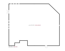 8402-8418 W Warm Springs Rd, Las Vegas, NV en alquiler Plano de la planta- Imagen 1 de 1