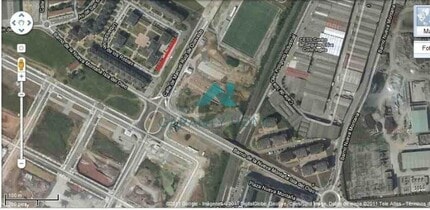 Santander, CNT - Aérea vista de mapa