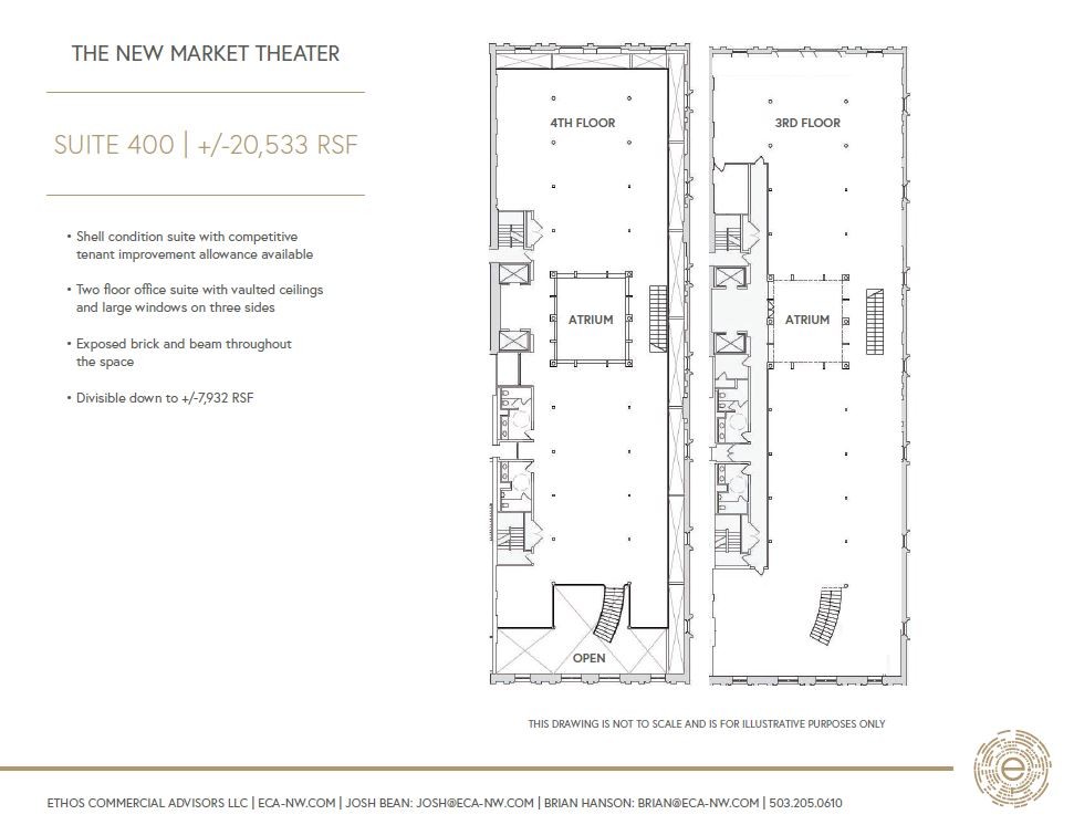 115 SW Ash St, Portland, OR en alquiler Plano de la planta- Imagen 1 de 1