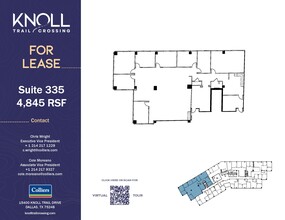 15400 Knoll Trail Dr, Dallas, TX en alquiler Plano de la planta- Imagen 1 de 2