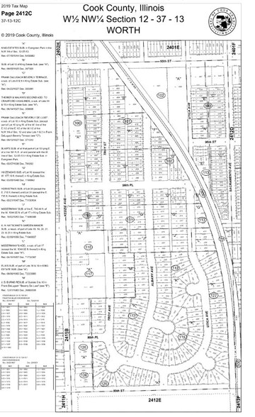 9601-9615 S Kedzie Ave, Evergreen Park, IL en venta - Plano de solar - Imagen 2 de 2