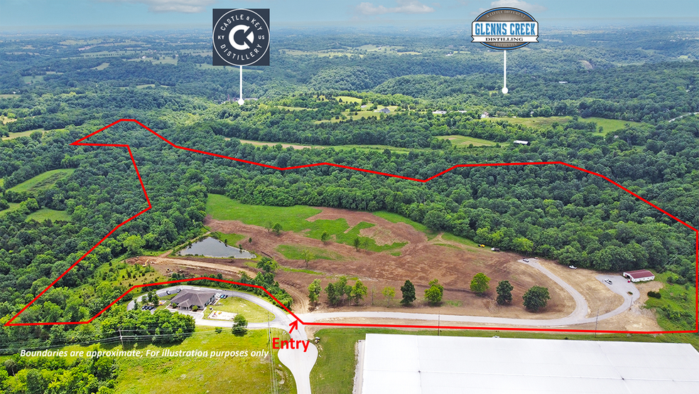 0 Lane View Dr, Frankfort, KY en venta - Vista aérea - Imagen 1 de 7