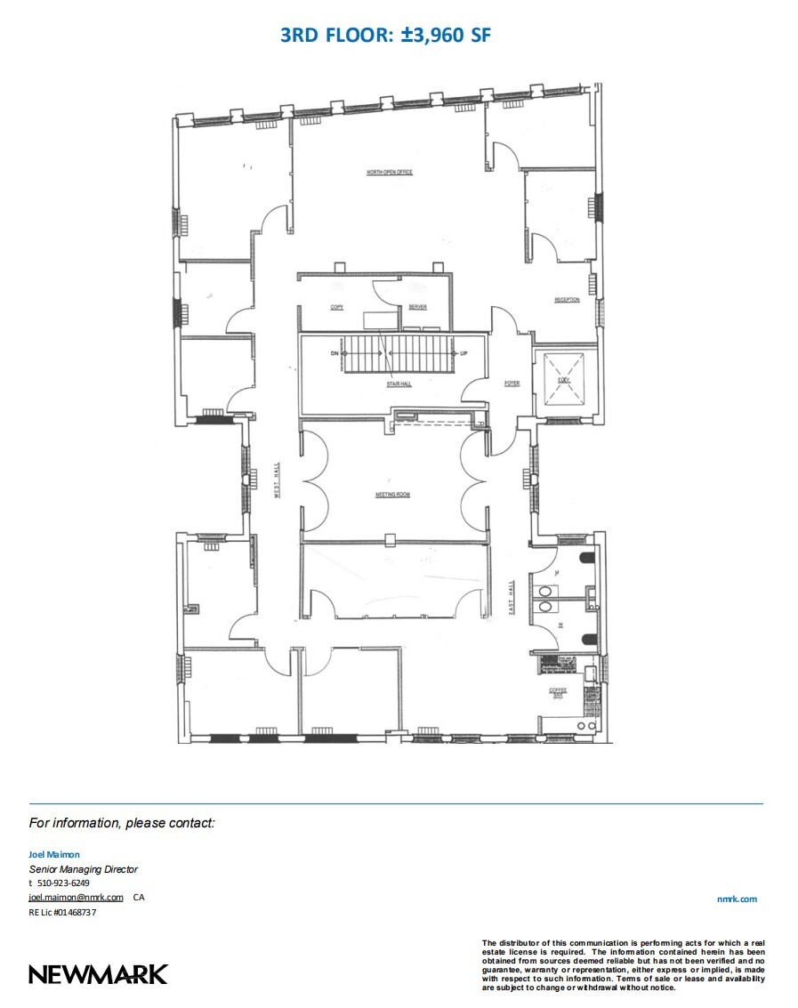 2050-2054 University Ave, Berkeley, CA en alquiler Plano de la planta- Imagen 1 de 1