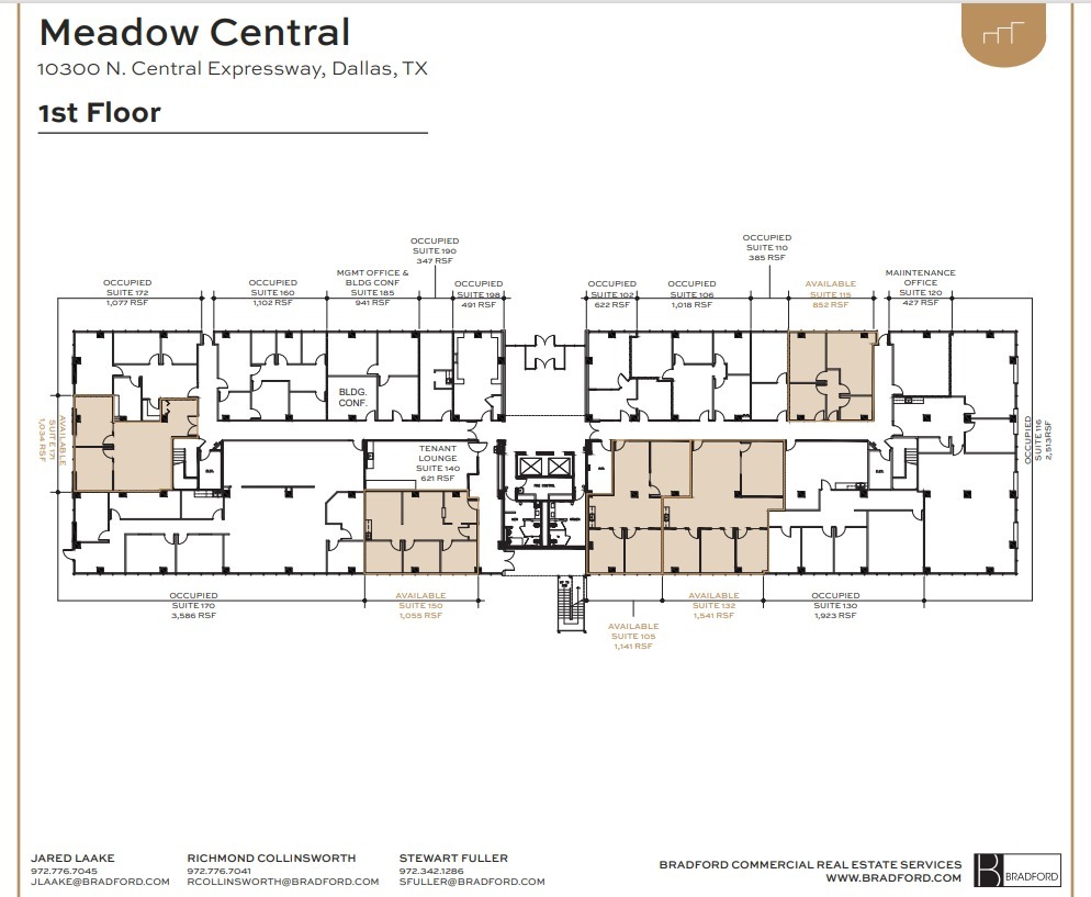 10300 N Central Expy, Dallas, TX en alquiler Plano de la planta- Imagen 1 de 1