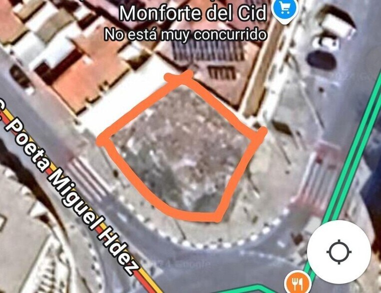 Terreno en Monforte del Cid, Alicante en venta - Vista aérea - Imagen 3 de 3
