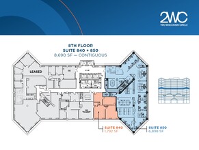 2 Wisconsin Cir, Chevy Chase, MD en alquiler Plano de la planta- Imagen 1 de 1