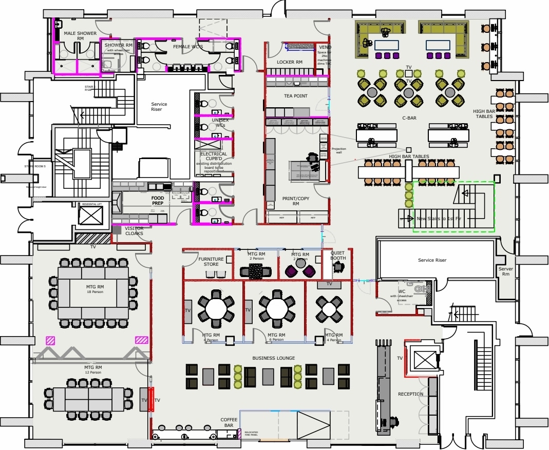 55 Temple Row, Birmingham en alquiler Plano de la planta- Imagen 1 de 4