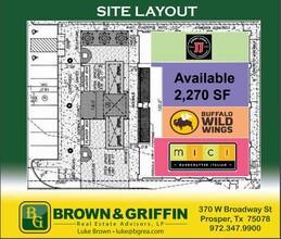 8244 Fm 423, Frisco, TX en alquiler Plano del sitio- Imagen 2 de 3